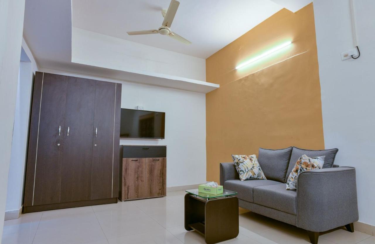 Olive Serviced Apartments Salt Lake Calcutta Værelse billede